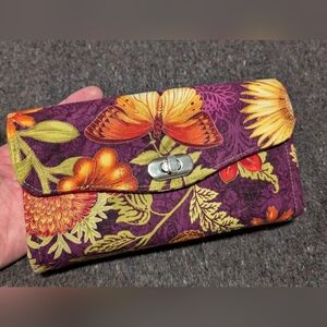 Beautiful Handmade Tri-fold Wallet